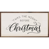 Twas The Night Before Christmas Wood Art