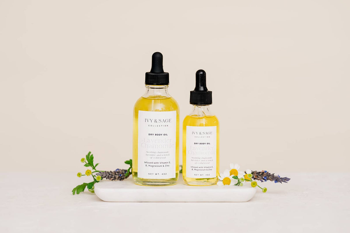 Lavender & Chamomile Dry Body Oil
