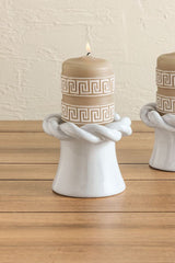 Small Twisted Pillar Holder