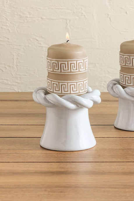 Small Twisted Pillar Holder