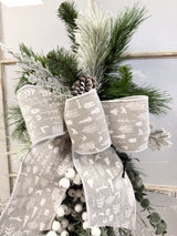 32" Winterberry Sparkle Swag