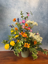 29" Dancing Colors Porch Pot