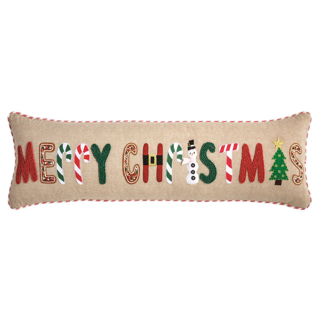Merry Christmas Long Pillow