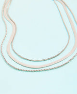 Splash Silver Folly Field Layered Necklace