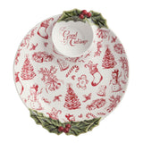 Good Tidings Toile Chip and Dip