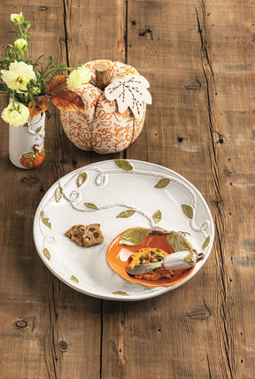 Pumpkin Vine Chip and Dip Server Set