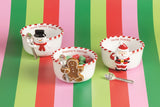 Snowman Tidbit and Spoon Set