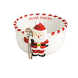 Santa Tidbit and Spoon Set