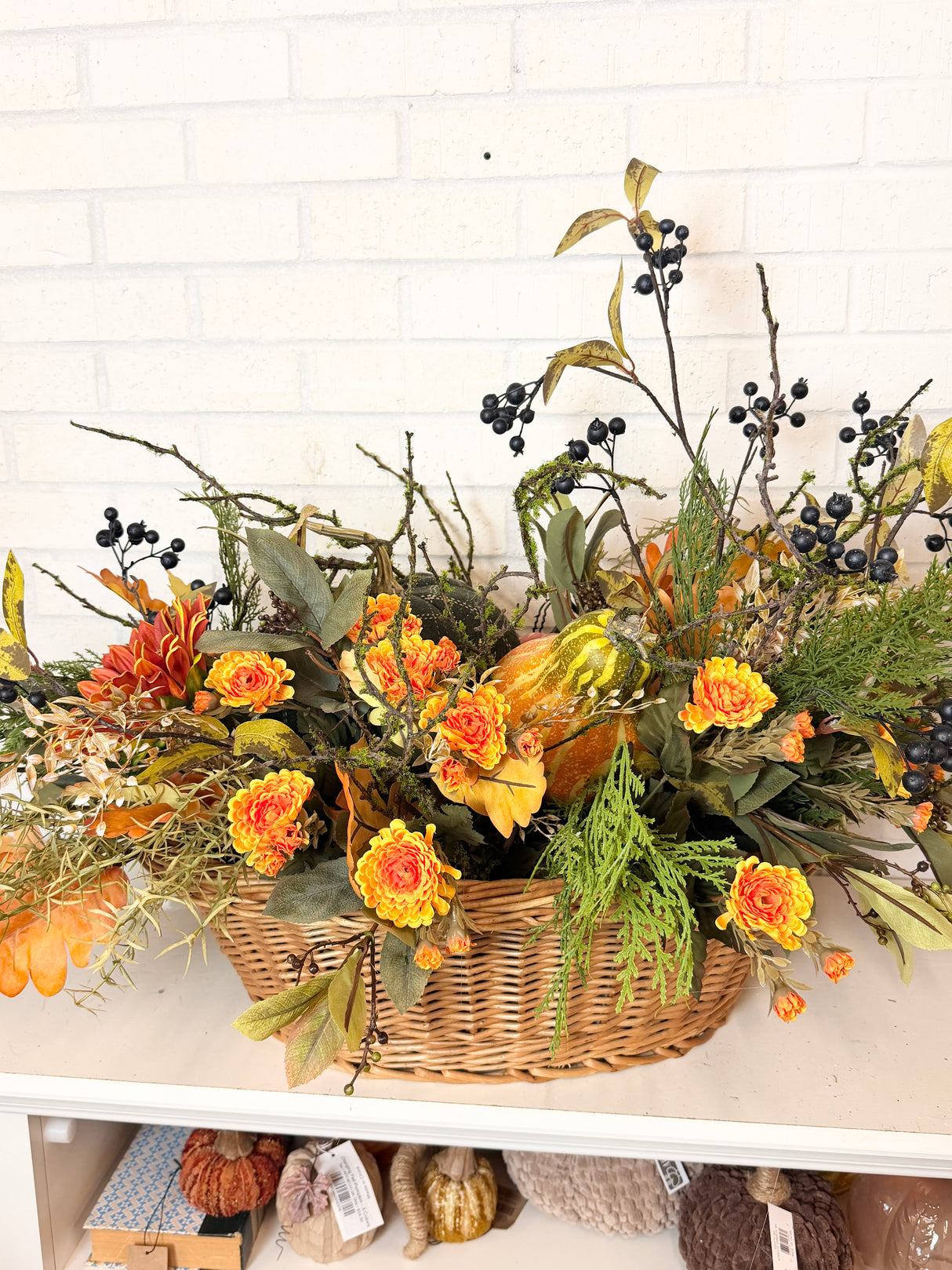 39" Fall Harvest Centerpiece