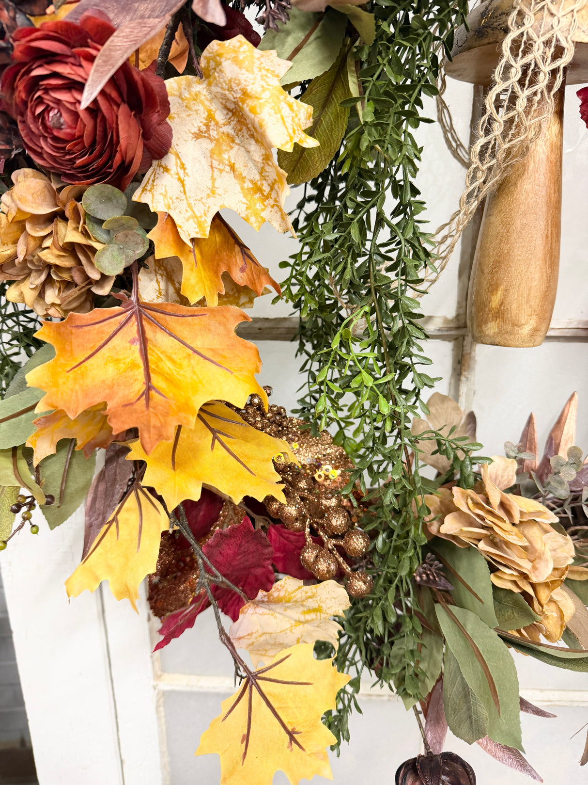 29" Autumn Ember Luxe Wreath