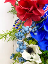 25" Old Glory Vertical Swag