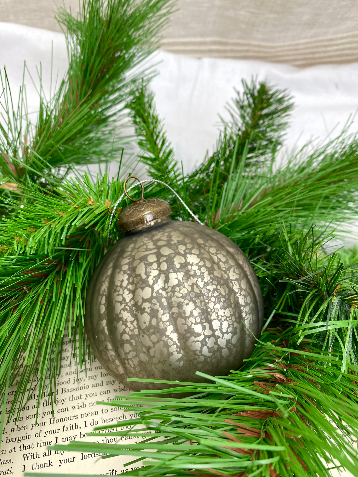 Magic Holiday Glass Ornament