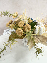 11" Blue Serene Centerpiece