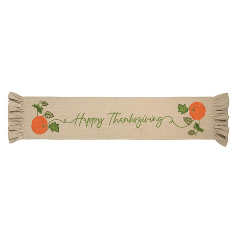 Happy Thanksgiving Beaded Runner