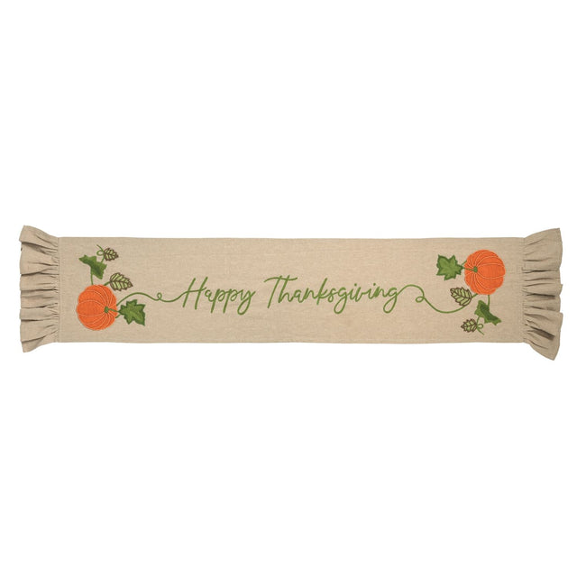 Happy Thanksgiving Beaded Runner
