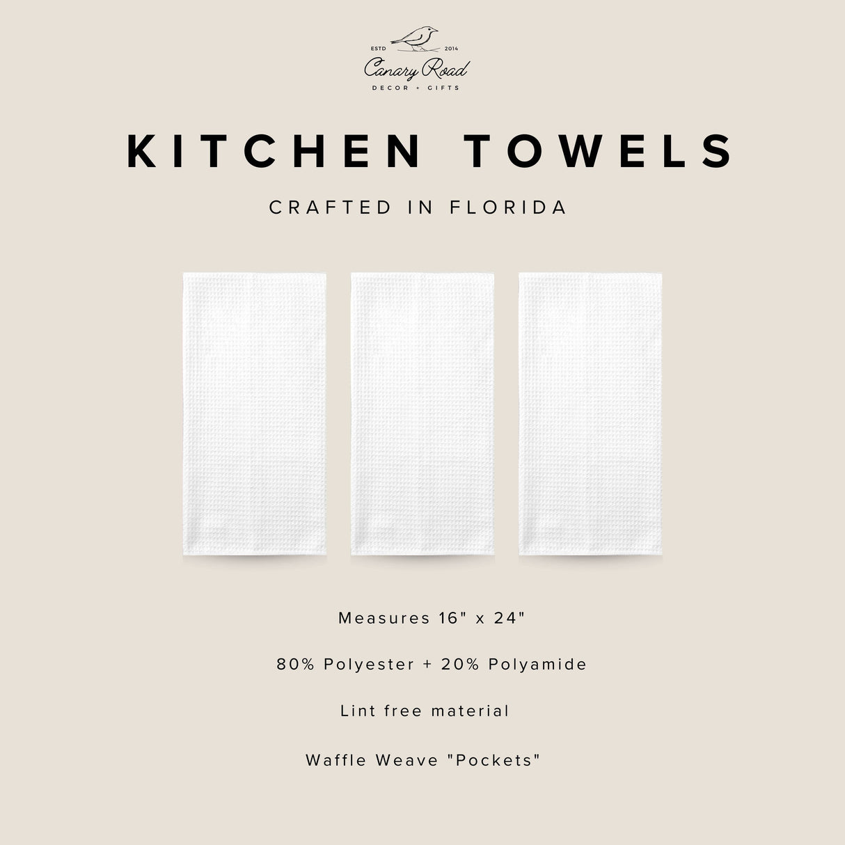Lake Life Tea Towel