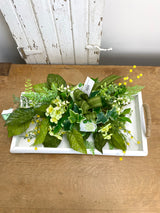 19" Evergreen Garden Swag