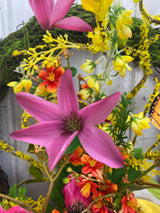 27" Summer In Bloom Wreath