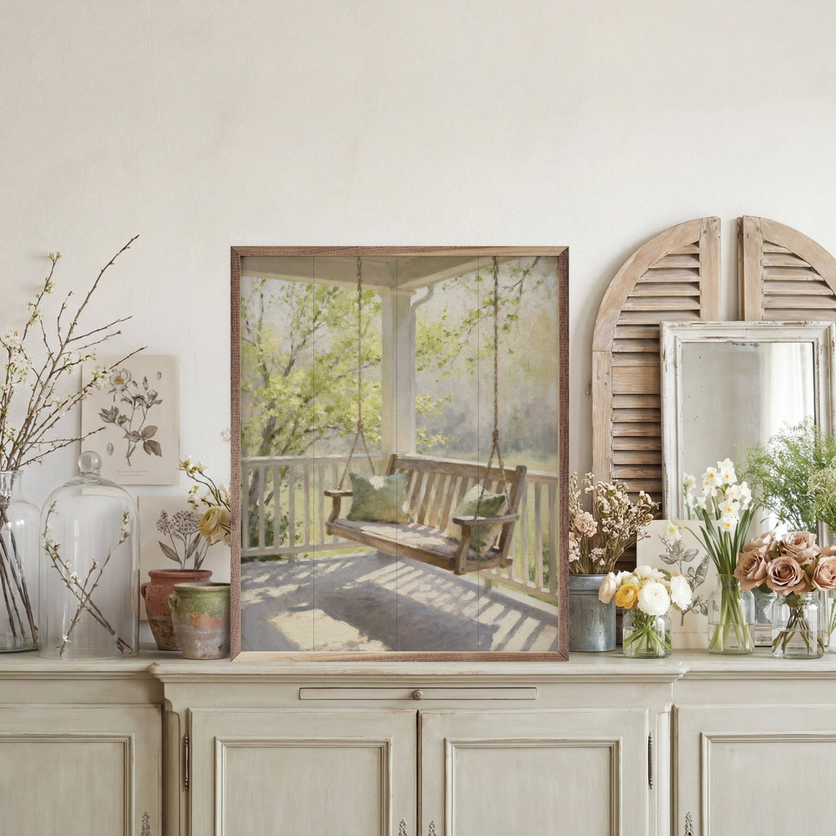 Just A Swinging Wood Art