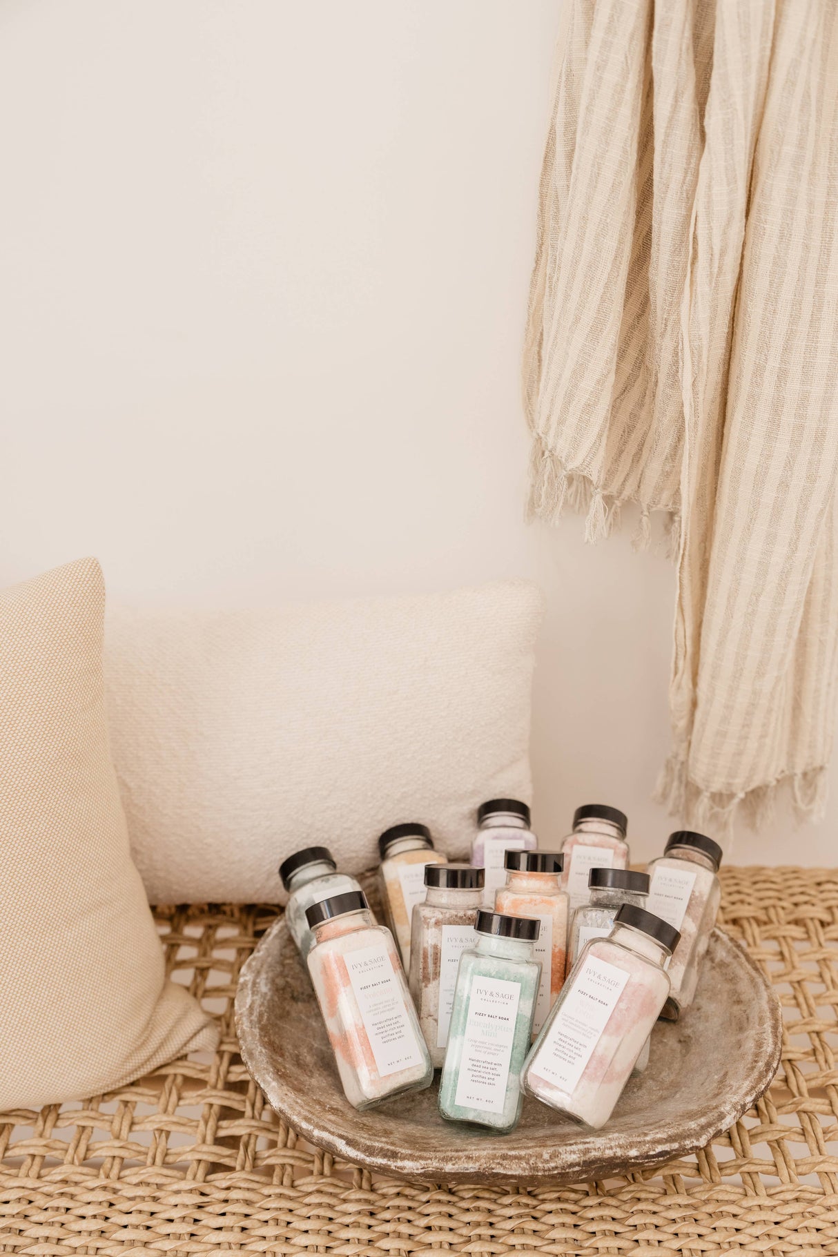 Lavender & Chamomile Salt Soak