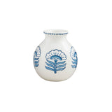 Beauty Block Print Flower Vase