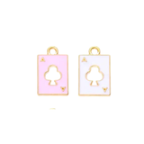 Playing Card Charm : Pink
