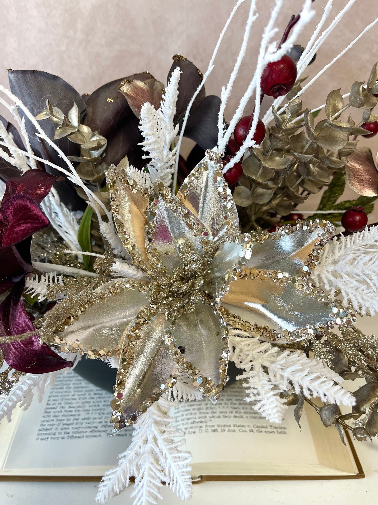 23" Fireside Bliss Centerpiece