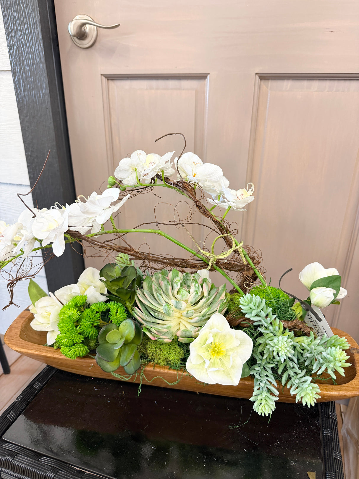 19" Serenity Orchid Tray
