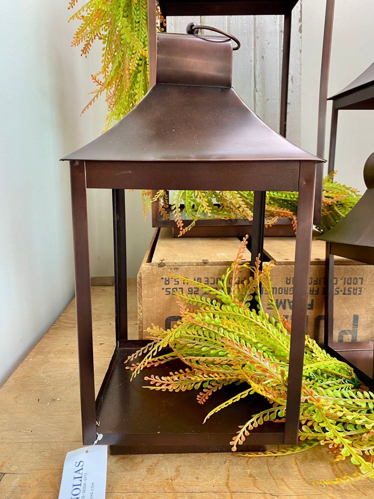 Bronzed Traditional Lantern - 4 Sizes