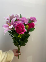 Mixed Rose Lily Hydrangea Bush