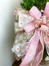 16" Vintage Spring Garden Bow