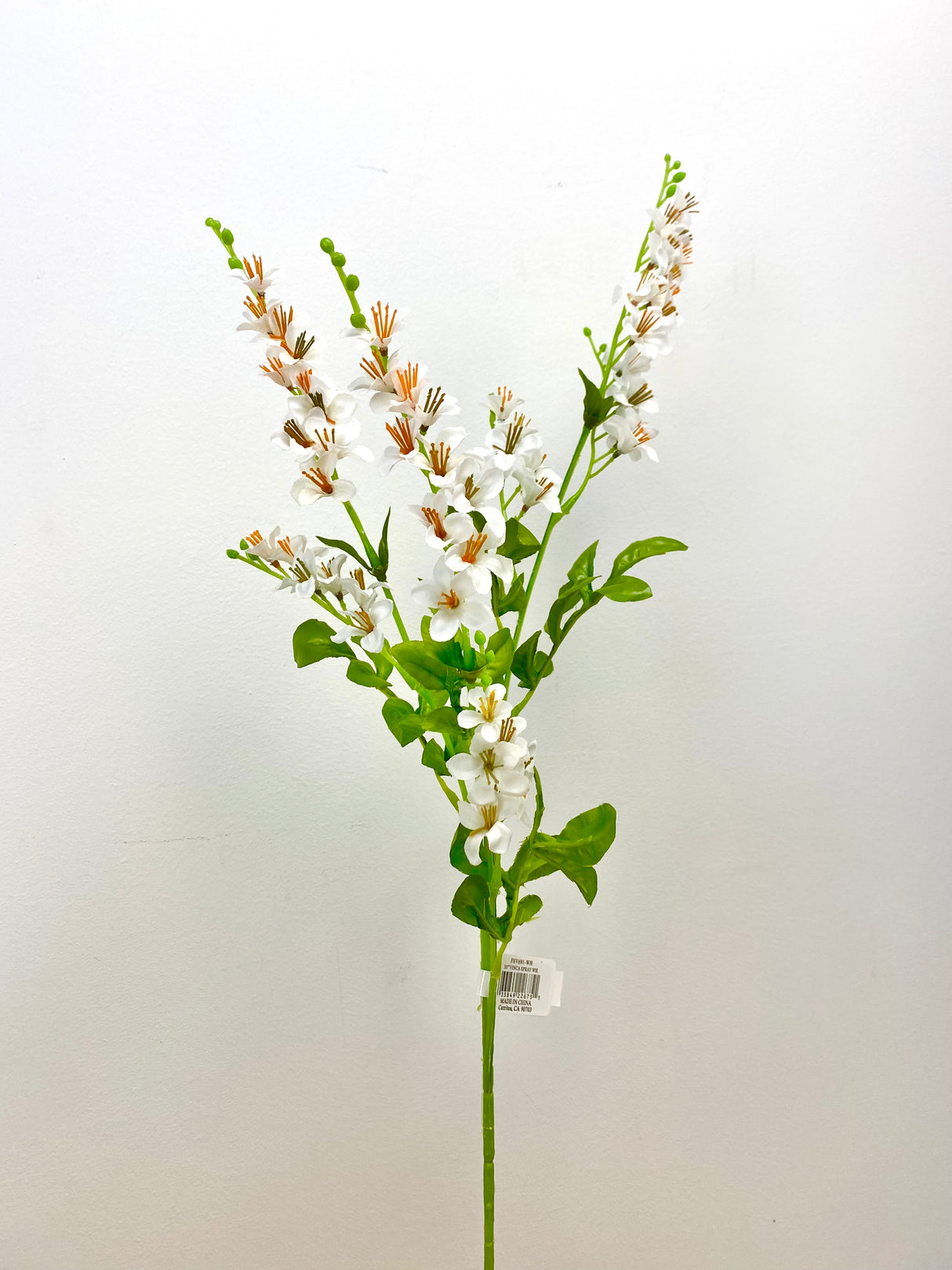 White Vinca Spray