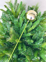 Shiny Champagne Ornament Stake