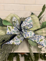 Frosted Evergreen Swag Kit
