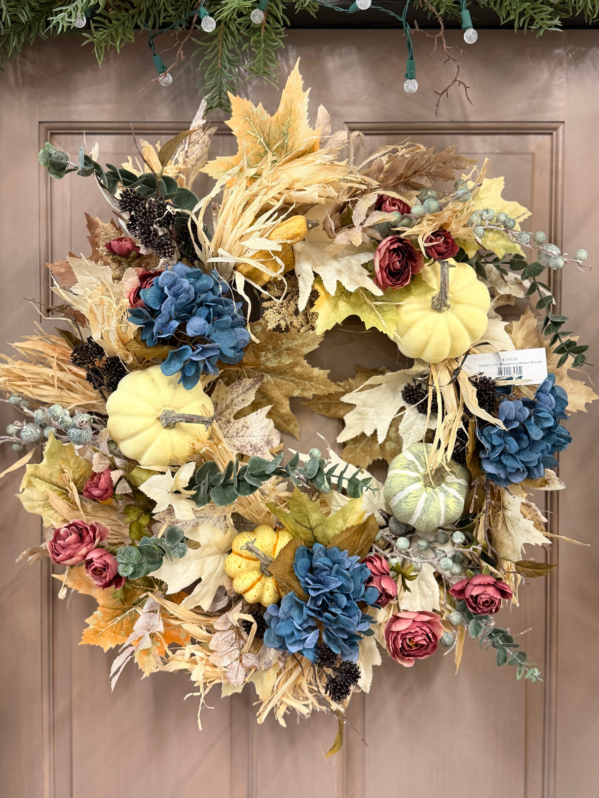 25" Whispering Wheat Wreath