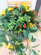 23" Sunlit Garden Cascade Porch Pot