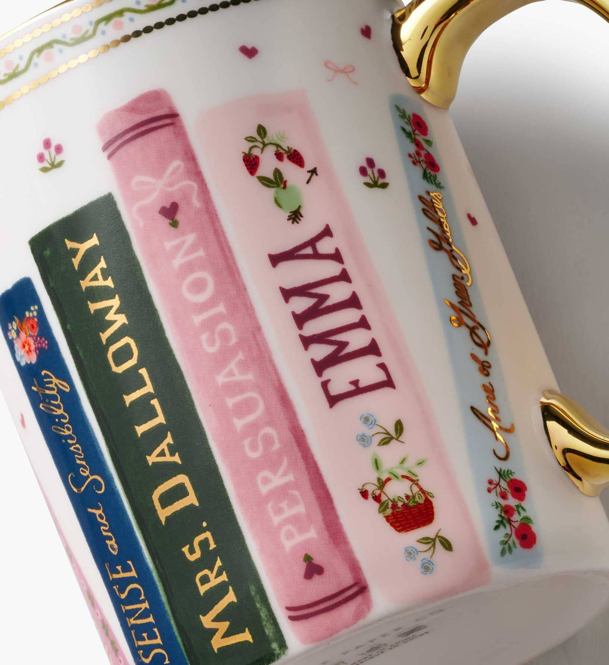 Rifle Paper Ladies Night Book Club Porcelain Mug