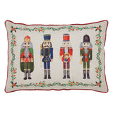Nutcracker Christmas Throw Pillow