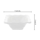 White 5" Melamine Dip Bowl