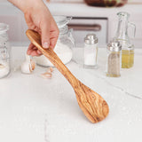Olive Wood Handmade Corner Spoon