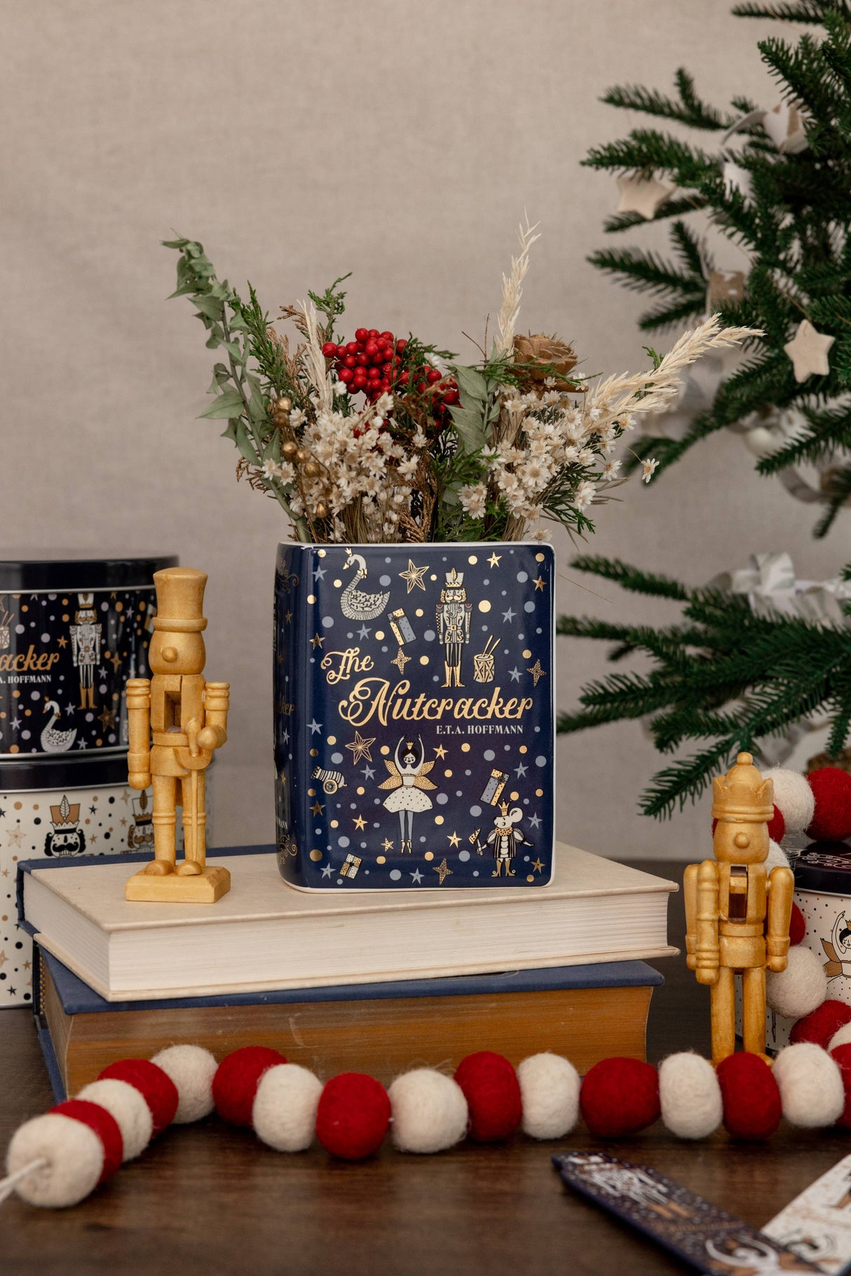 The Nutcracker Small Book Vase
