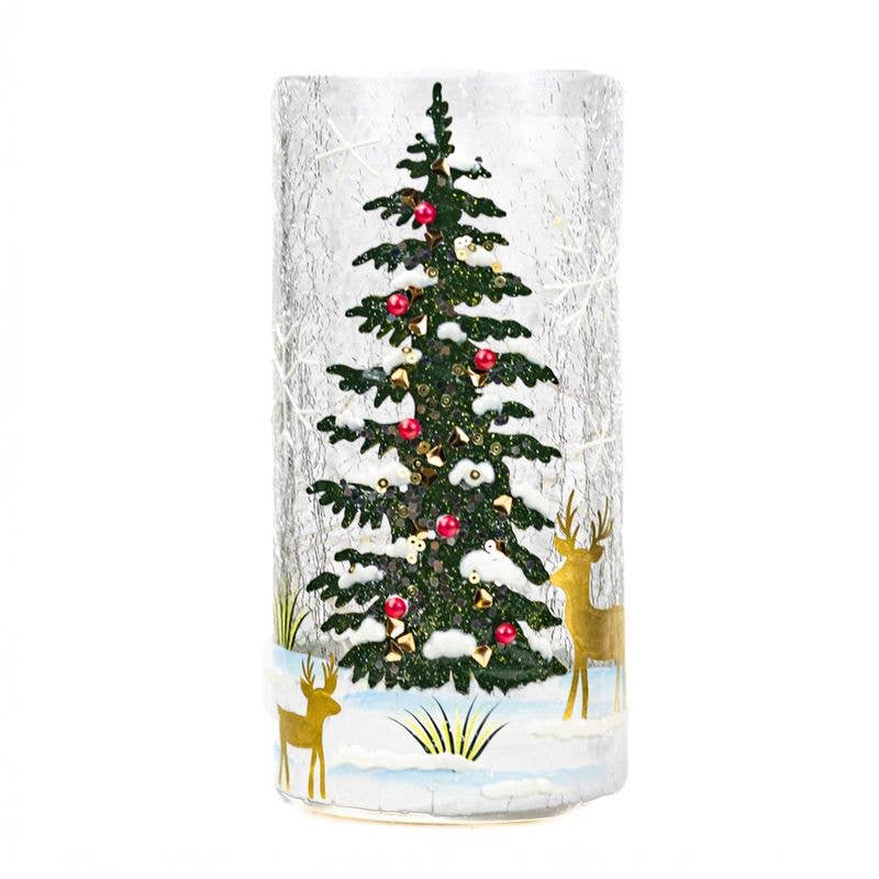 Tis The Season Pillar Luminary