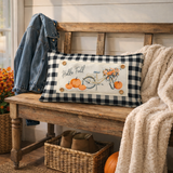 Vintage Fall Bike Interchangeable Pillow Panel