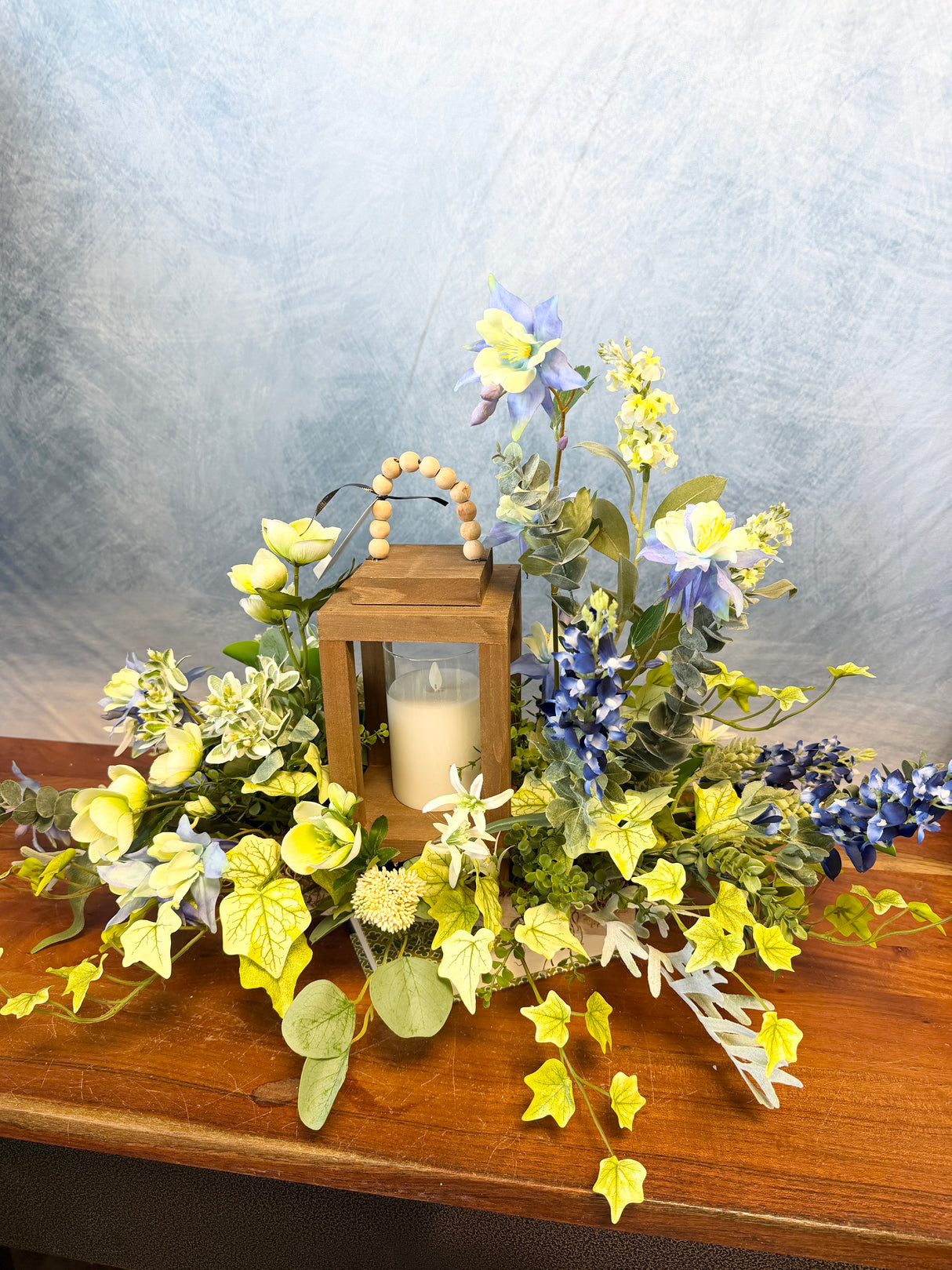27" In The Meadow Lantern Centerpiece