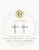 Sea La Vie Have Faith Stud Earrings - 2 Colors