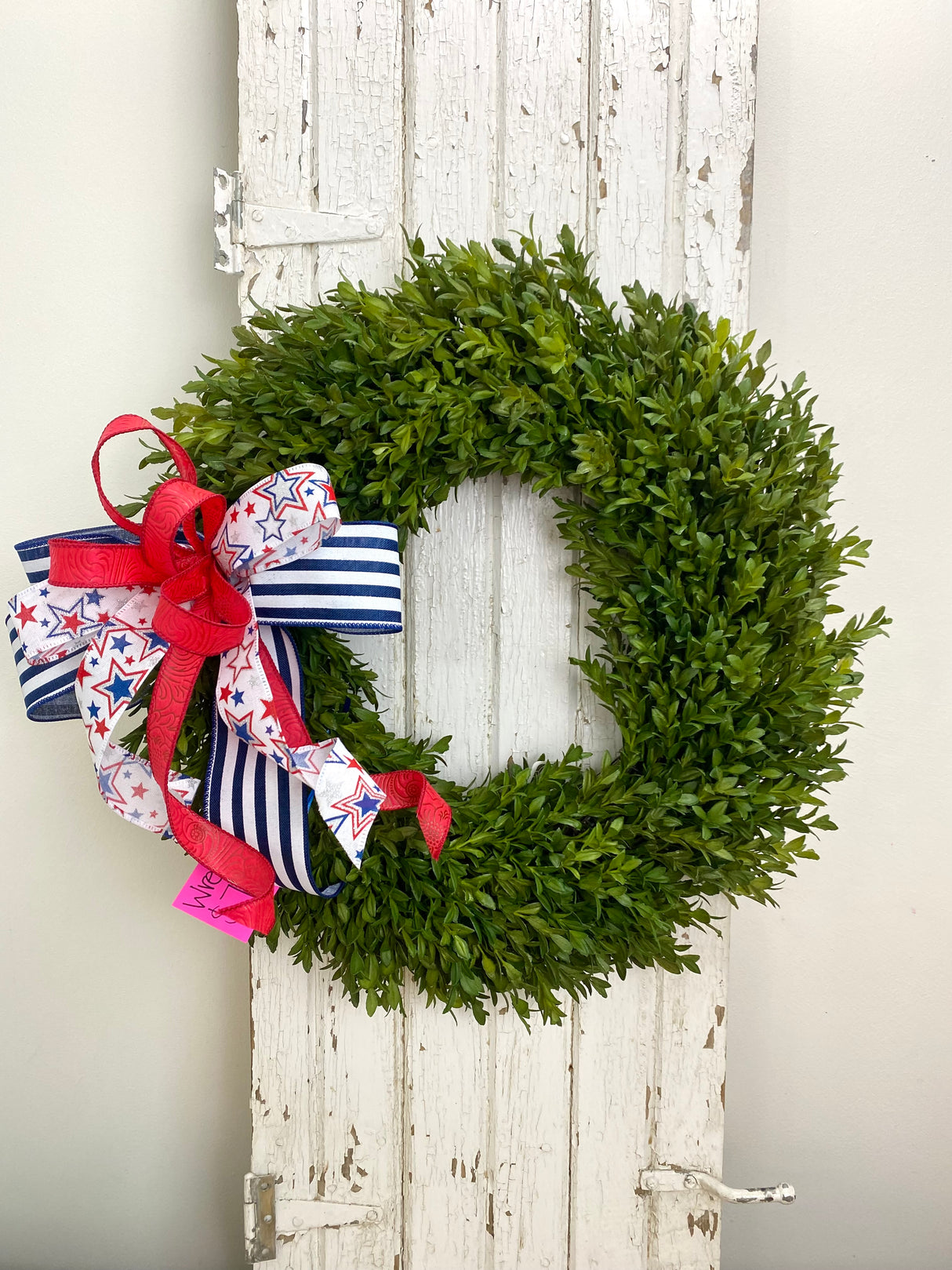 13" Sparkles and Stripes Bow