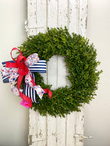 13" Sparkles and Stripes Bow