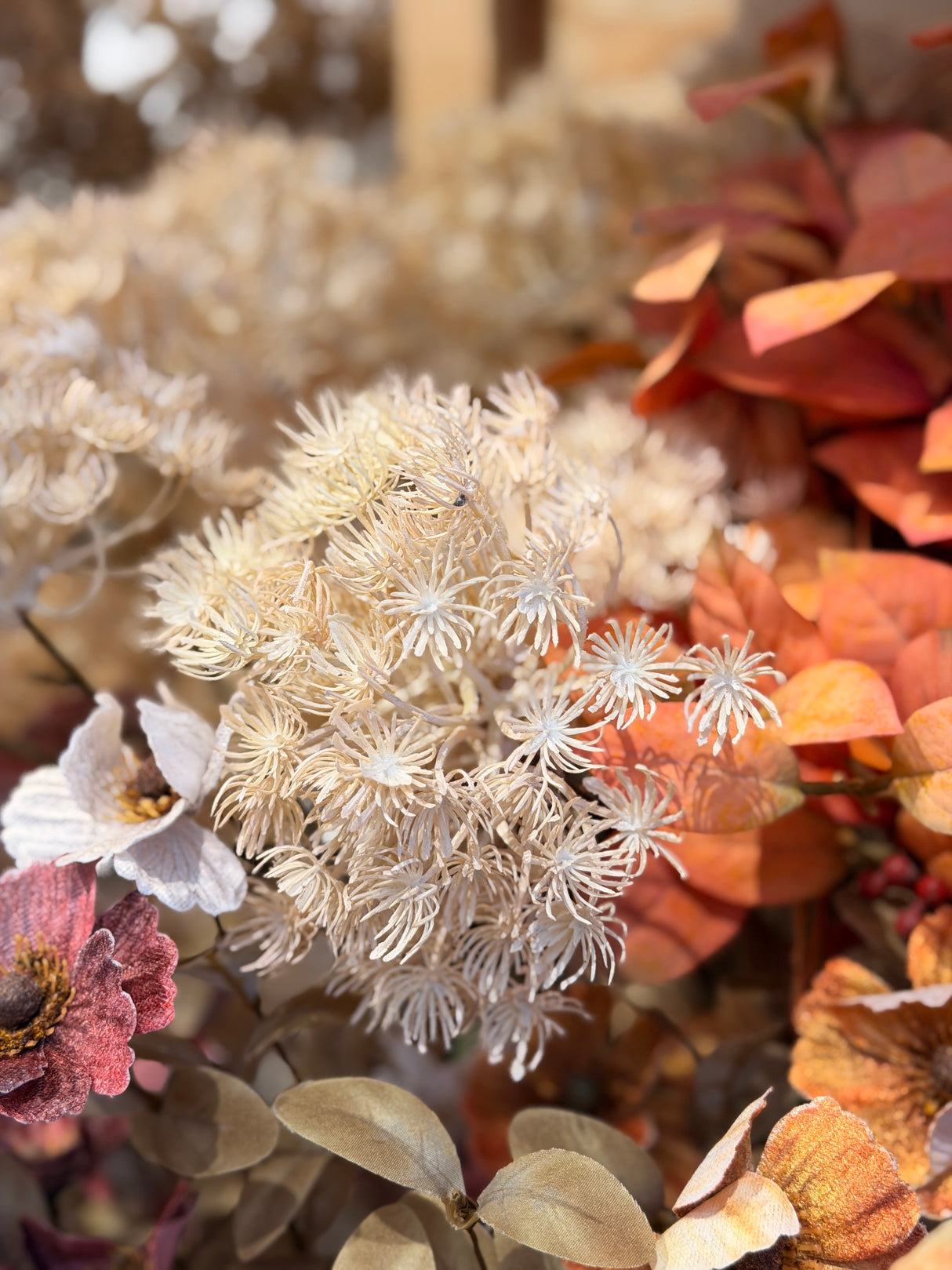 Beige Achillea Spray