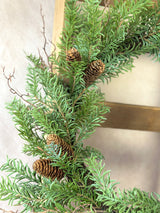 23" All Is Calm Pine Wreath