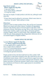 Mom's Apple Pie Dip Mix